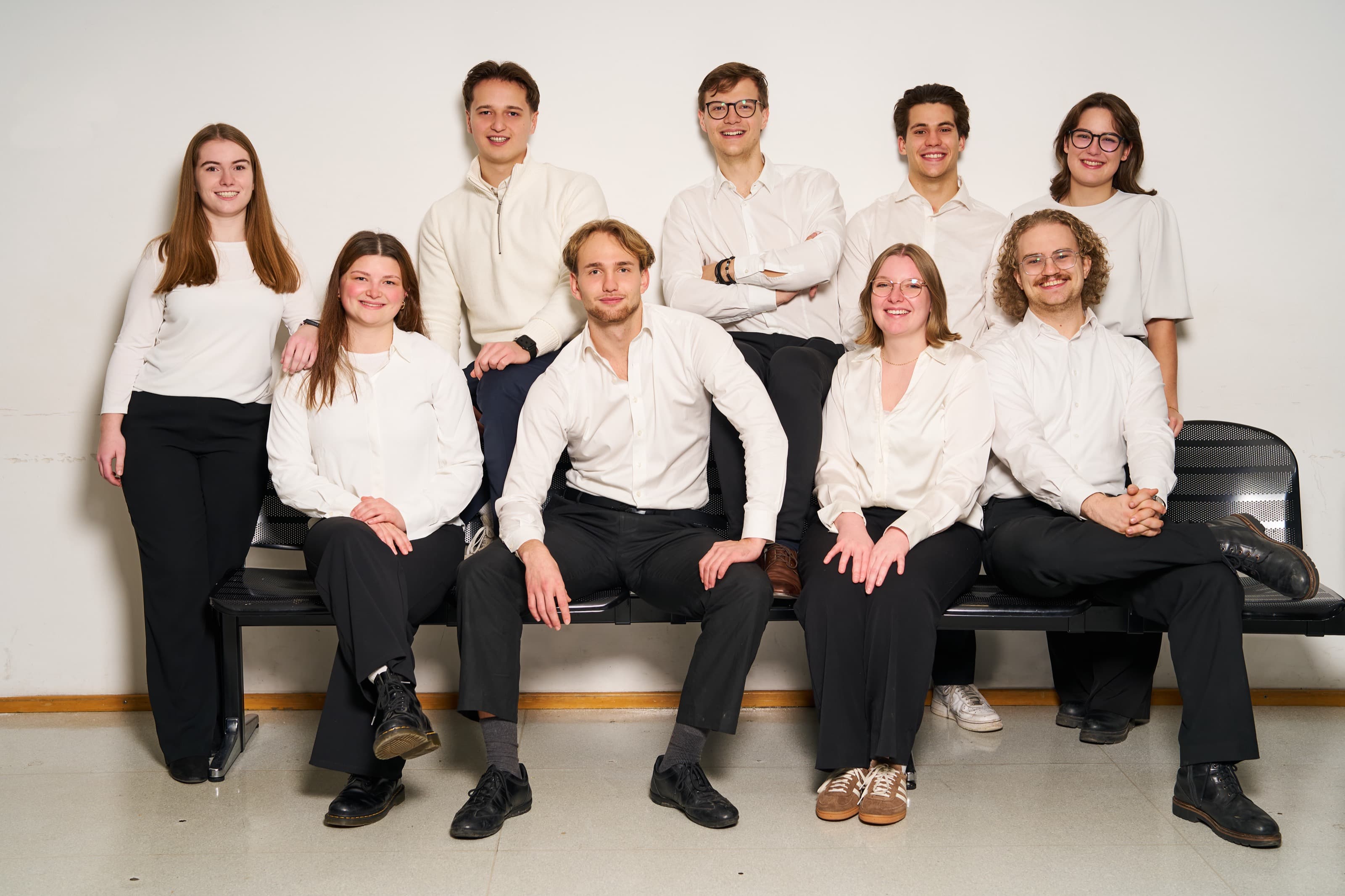 Gruppenfoto des Organisationsteams